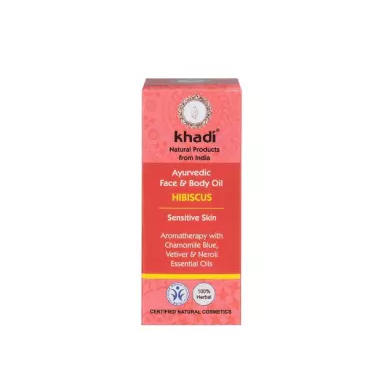 Khadi -  Khadi Olejek do twarzy i ciała z hibiskusem 